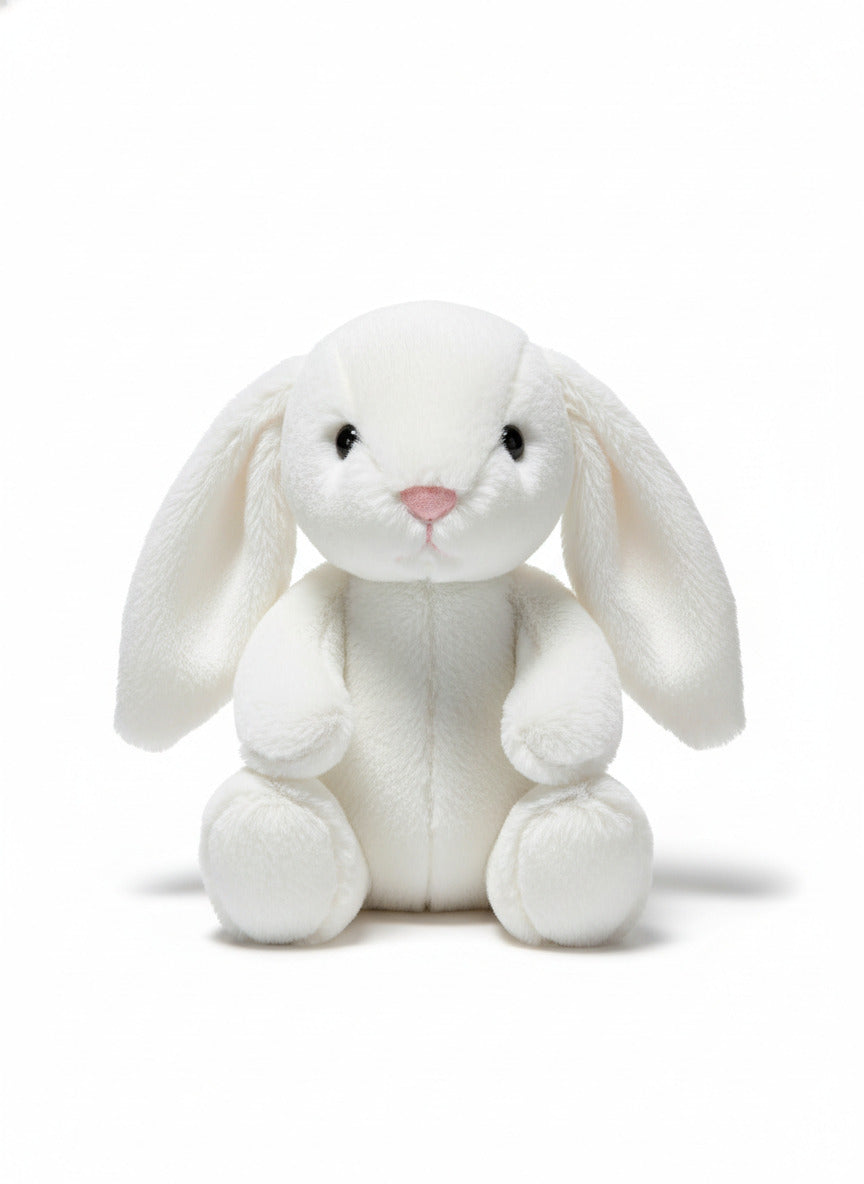 White Bunny Plush