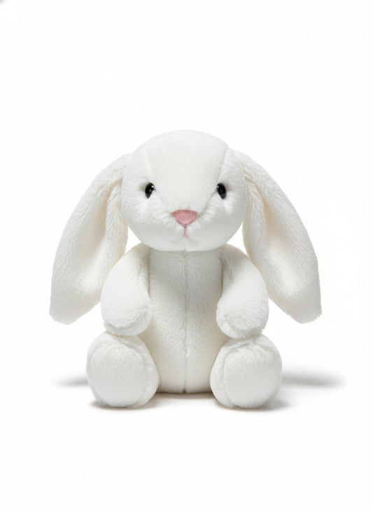 White Bunny Plush