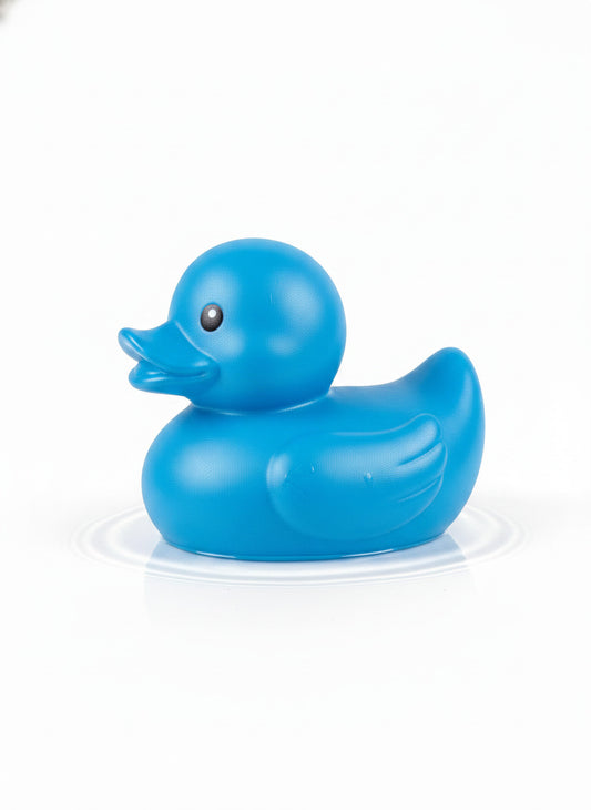 Blue Floating Duck Bath Toy