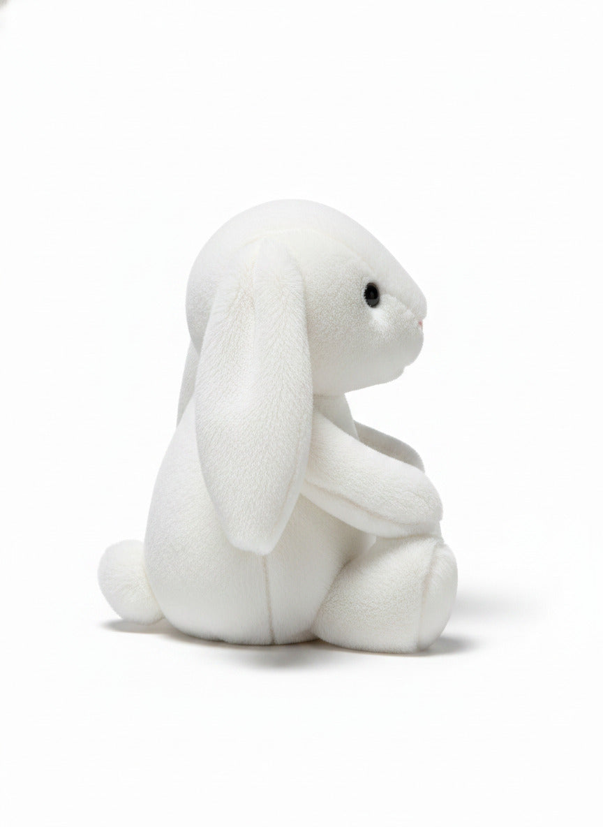 White Bunny Plush