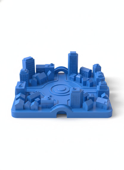 Blue City Block Set
