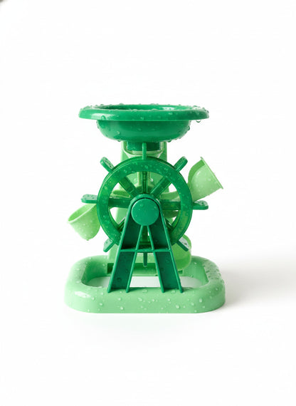 Green Water Wheel Bath Toy