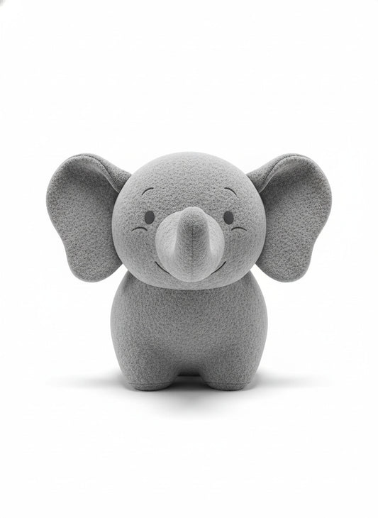 Grey Elephant Plush